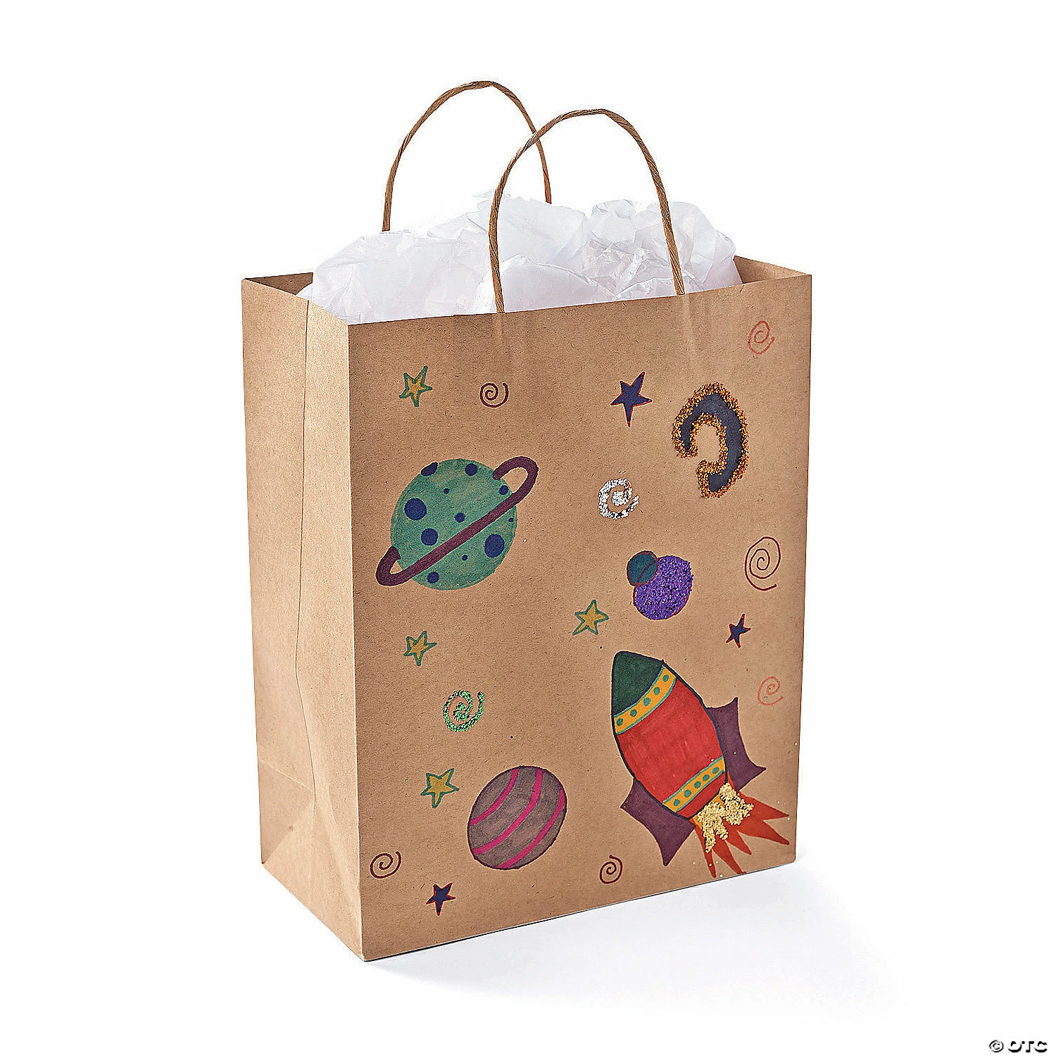Promo β€οΈ 10 1/2" x 5 1/4" x 13" Large Brown Kraft Paper Gift Bags - 12 Pc. π - Image 4