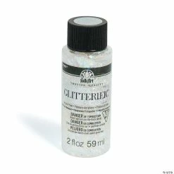 Brand new ✔️ 2-oz. FolkArt® Glitterific™ Clear Hologram Acrylic Paint 😉