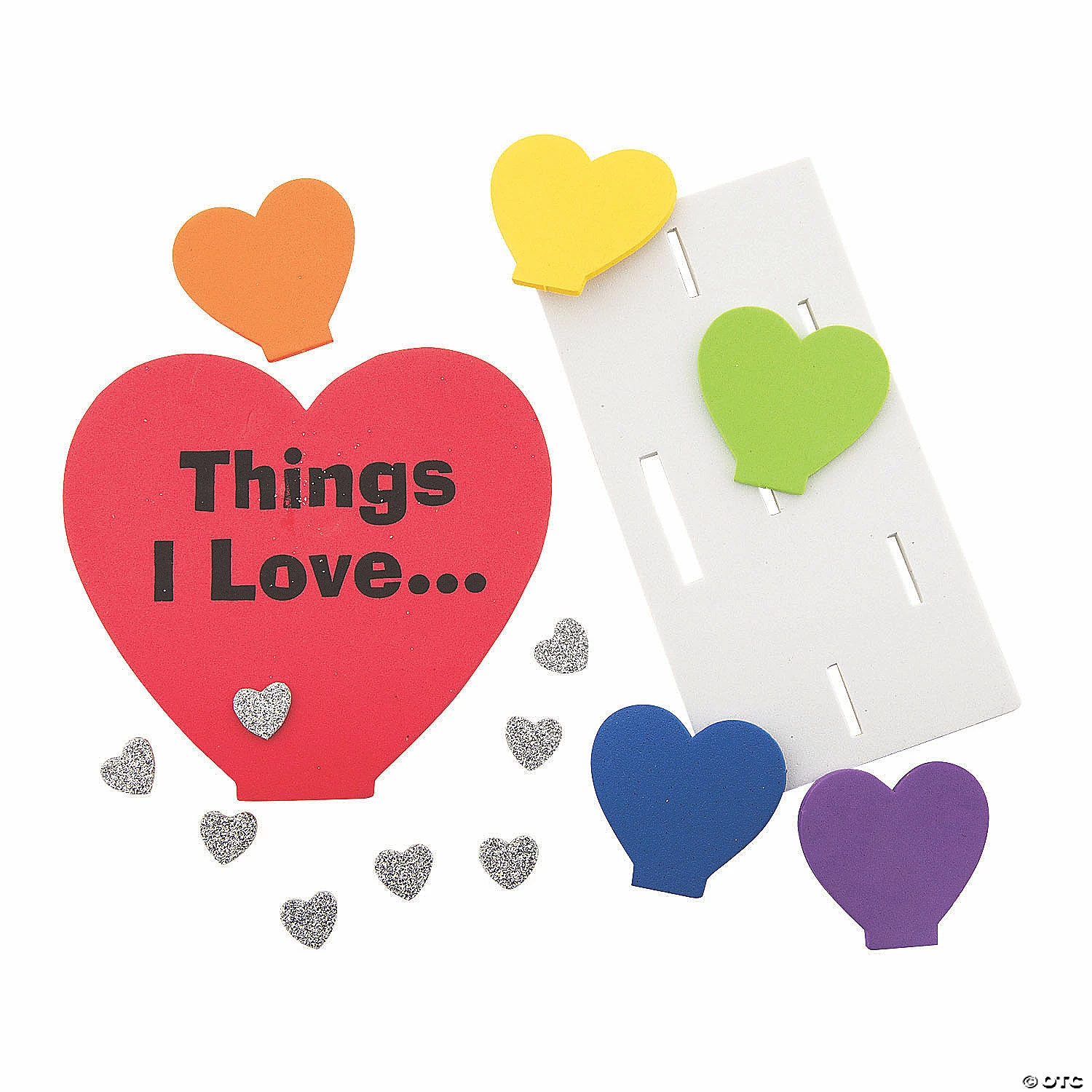 Budget π 3D Things I Love Heart Craft Kit - Makes 12 β - Image 2