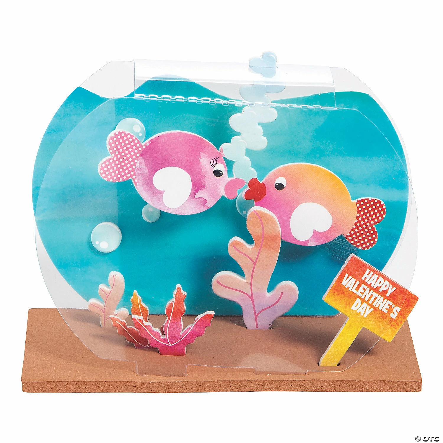 Best reviews of π 3D Valentine Fishbowl Craft Kit - Makes 12 π