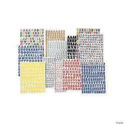 Buy 🔥 Basic Alphabet Sticker Pack - 12 Sheets ✔️