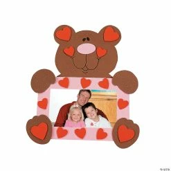Discount 🎉 Bear Picture Frame Magnet Craft Kit - Makes 12 🔔
