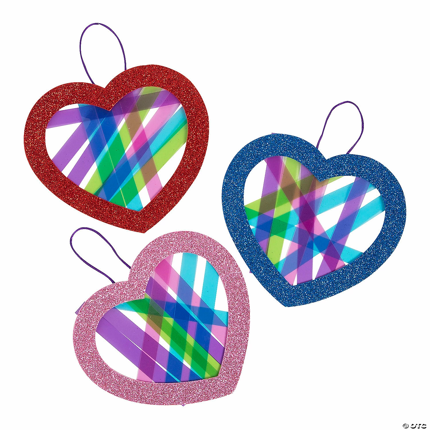 Budget ๐ Bright Valentineโs Day Heart Suncatcher Craft Kit - Makes 12 ๐คฉ