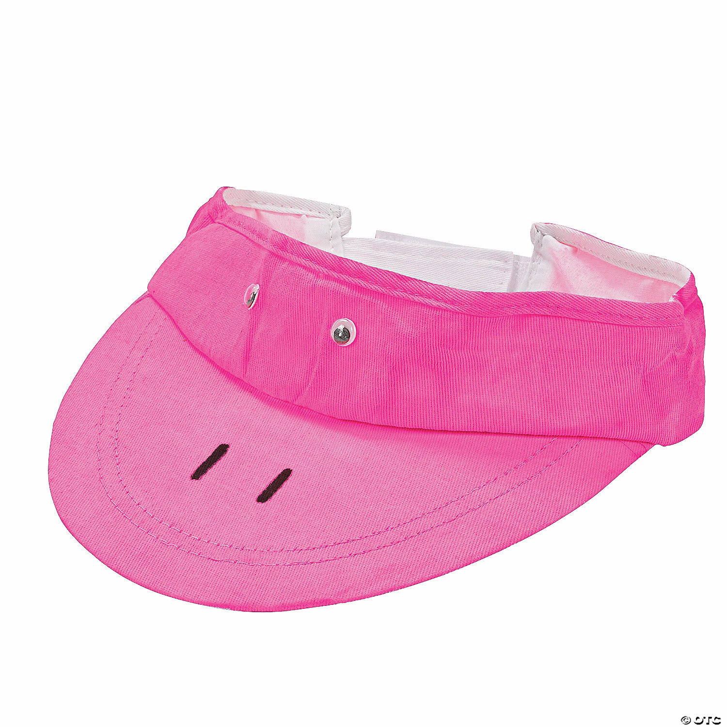 Flash Sale β€οΈ Bulk DIY White Cotton Visors - 48 Pc. π - Image 3