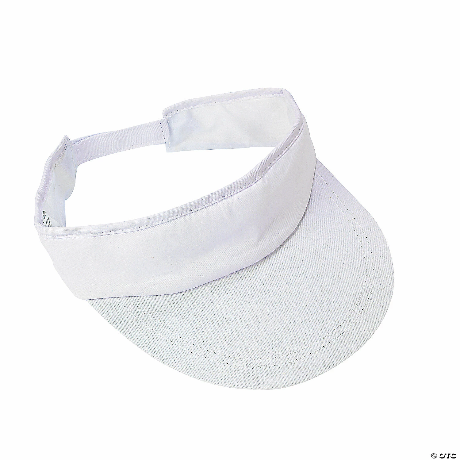 Flash Sale β€οΈ Bulk DIY White Cotton Visors - 48 Pc. π