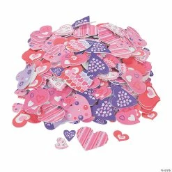 Top 10 🛒 Bulk Valentine Heart Self-Adhesive Shapes - 500 Pc. ⌛