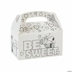 Flash Sale 👍 Color Your Own Peanuts® Valentine Treat Boxes - 12 Pc. ⌛