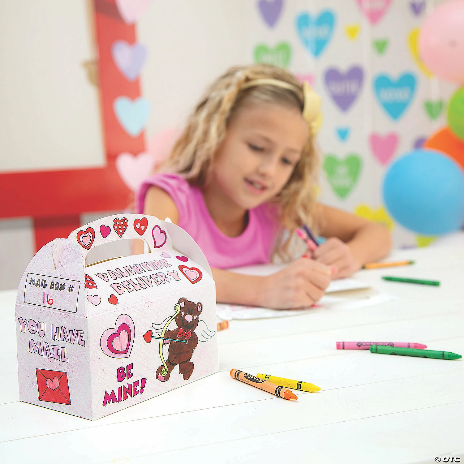 Best deal ✔️ Color Your Own Valentine Boxes - 12 Pc. ✨ - Image 2