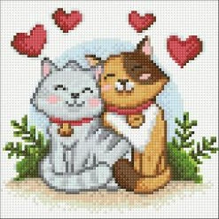 Top 10 π Crafting Spark (Wizardi) - Cat Love CS2696 7.9 x 7.9 inches Crafting Spark Diamond Painting Kit β€οΈ