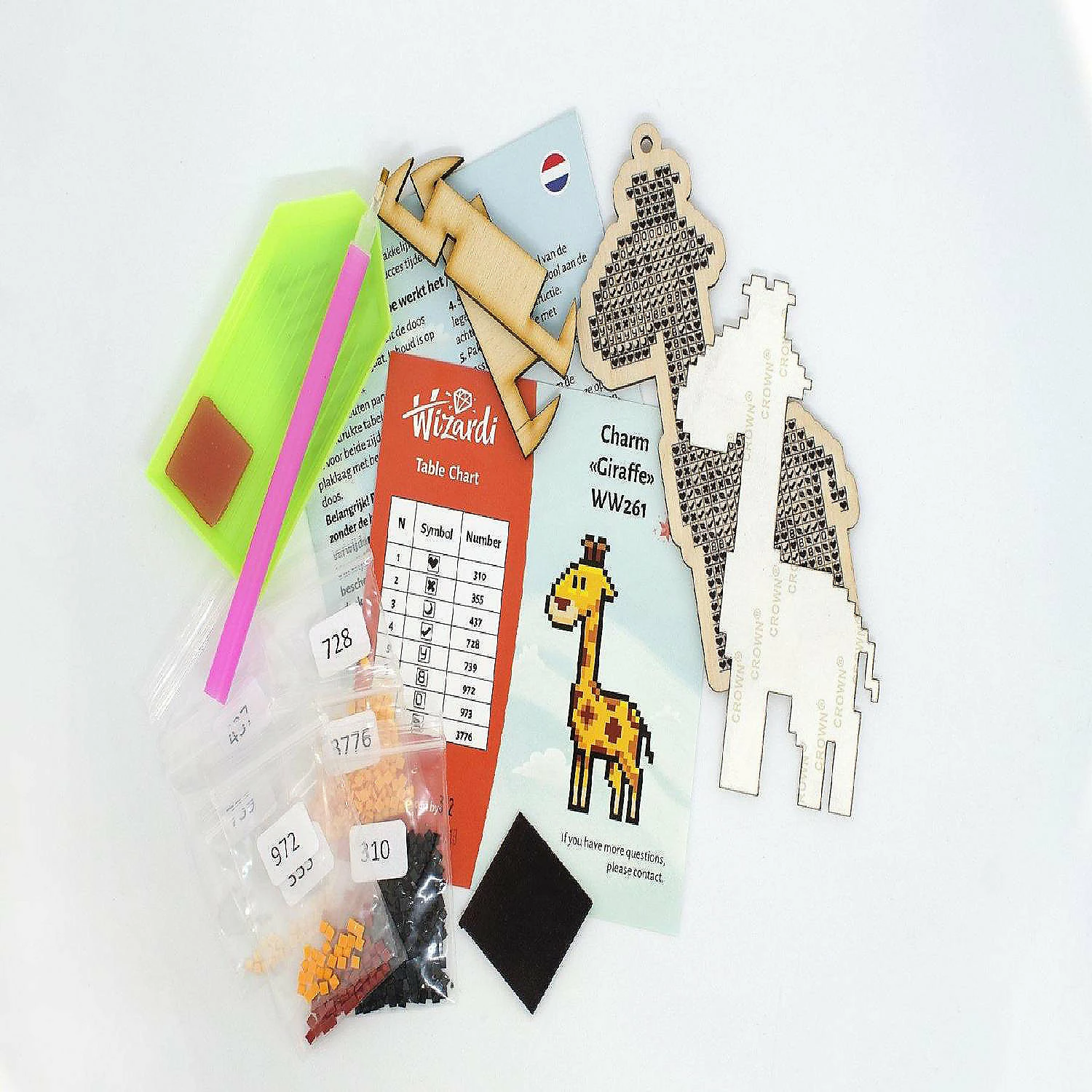 Cheapest ๐ฏ Crafting Spark (Wizardi) - Love Catcher WWP205 Diamond Painting on Plywood Kit ๐ - Image 2