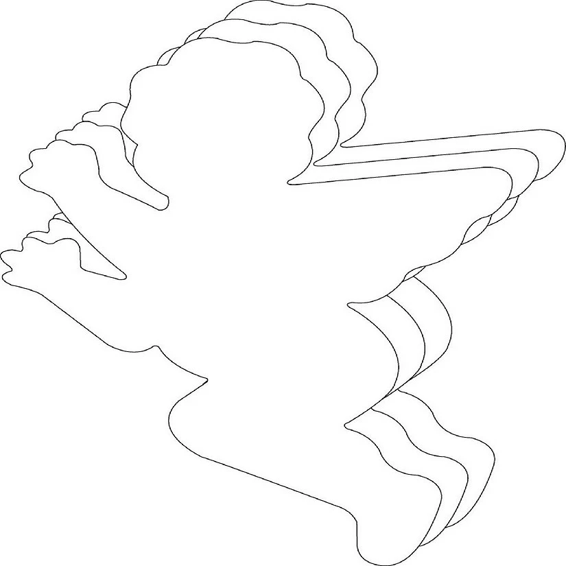 Best reviews of β¨ Creative Shapes Etc. - Cupid Single Color Super Cut-outs- 8β X 10β π