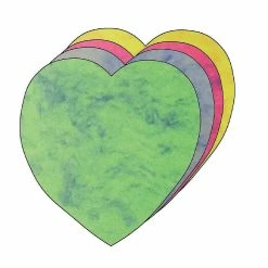 Best deal 🔔 Creative Shapes Etc. - Heart Marble Assorted Color Creative Cut-outs- 3" 👏
