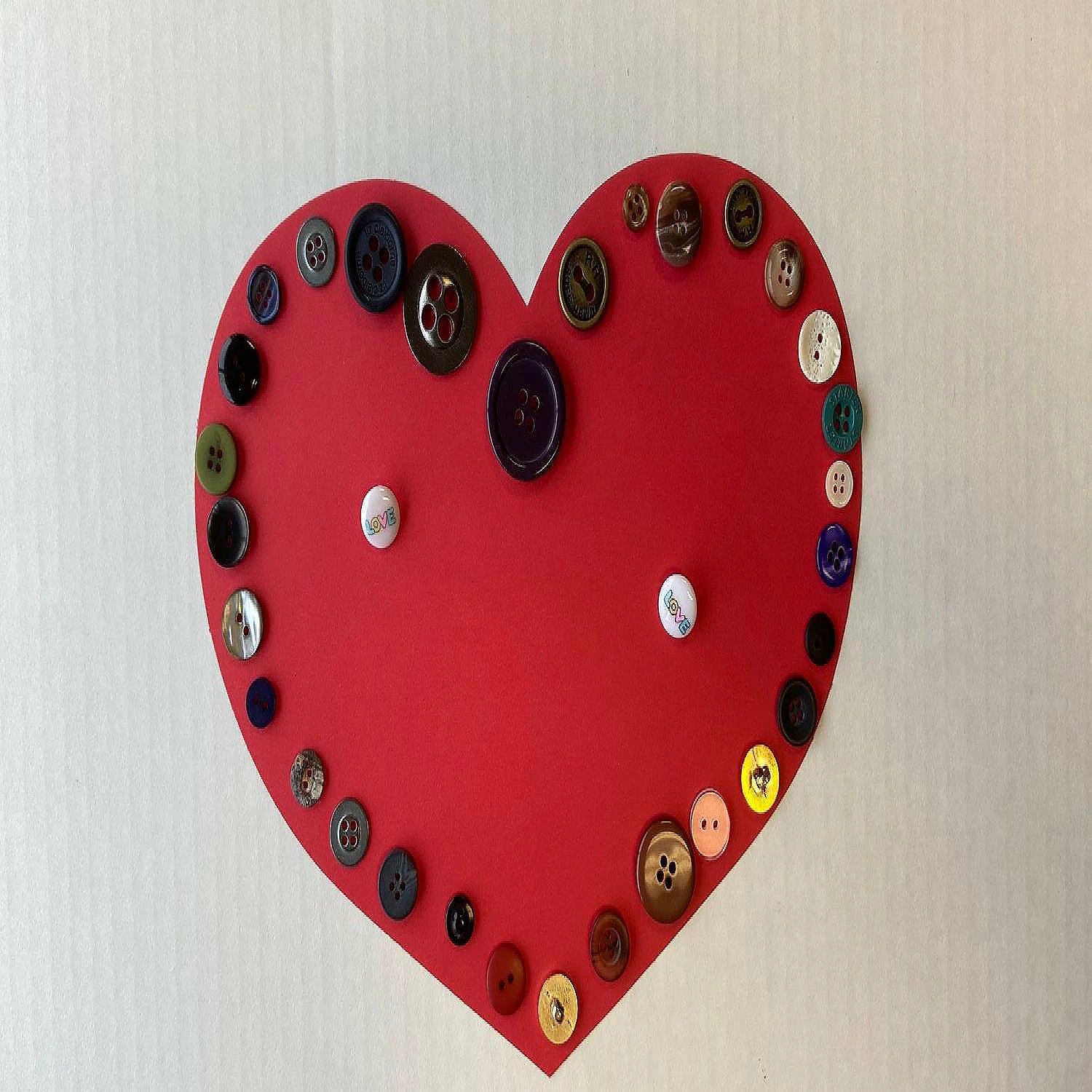 Cheapest π€© Creative Shapes Etc. - Heart Single Color Super Cut-outs- 8β X 10β 𧨠- Image 2