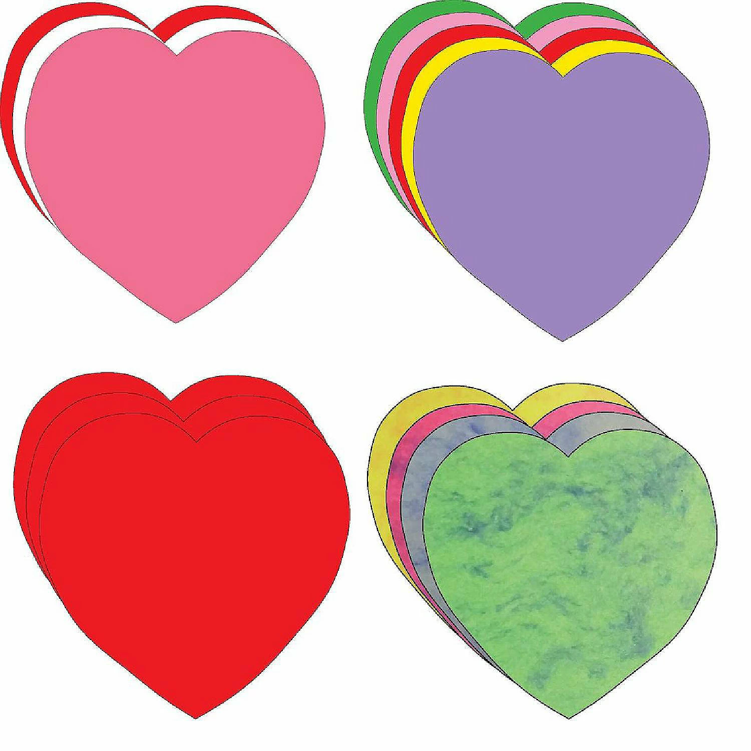 Flash Sale β€οΈ Creative Shapes Etc. - Large Cut-out Set - Valentine's π