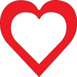 Promo 🎁 Creative Shapes Etc. - Open Heart Assorted Color Creative Cut-outs- 3" 🔥