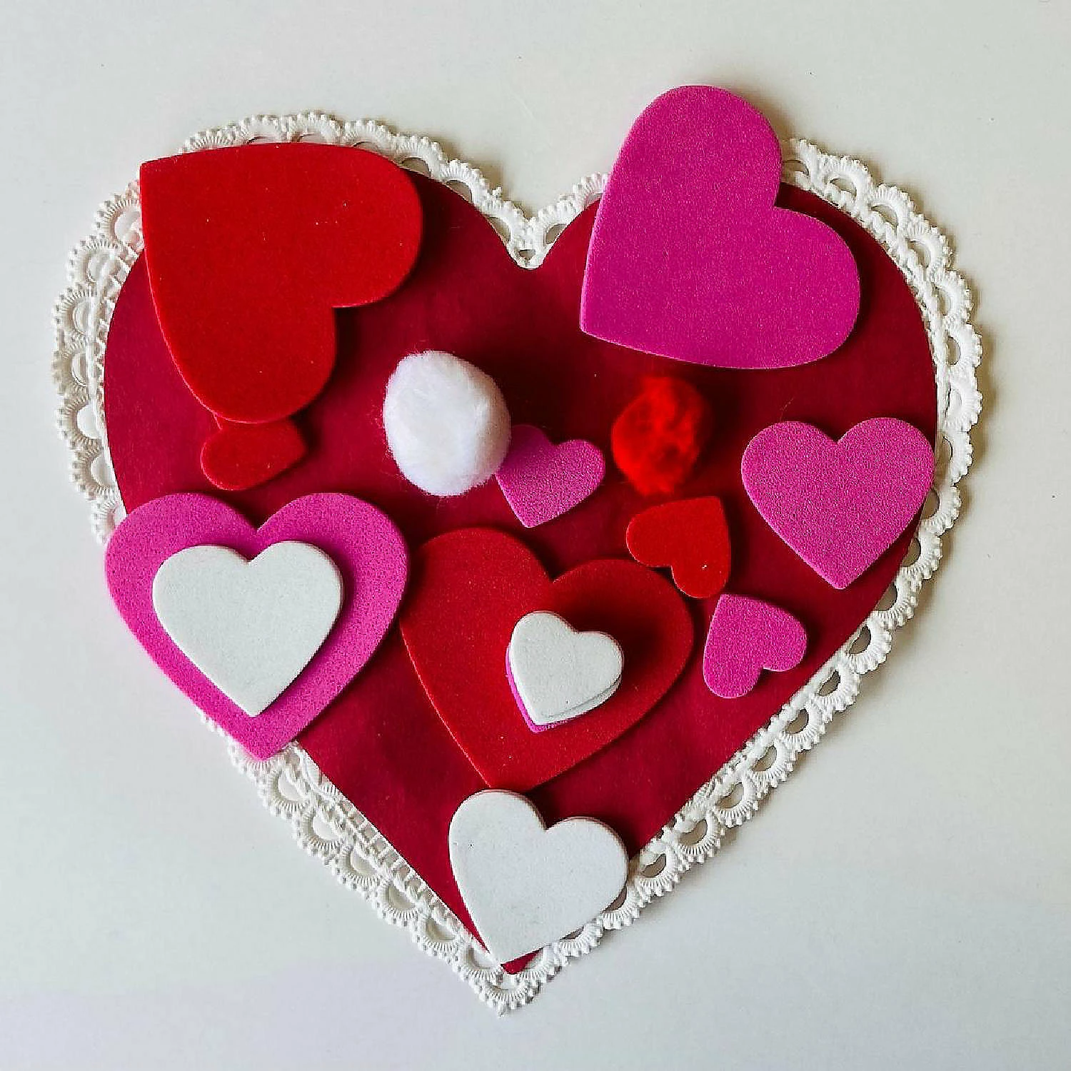 Flash Sale π Creative Shapes Etc. - Small Single Color Creative Foam Craft Cut-outs - Heart π - Image 2