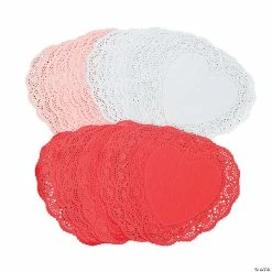 Discount 🔥 Delightful Heart Doilies - 100 Pc. ⭐