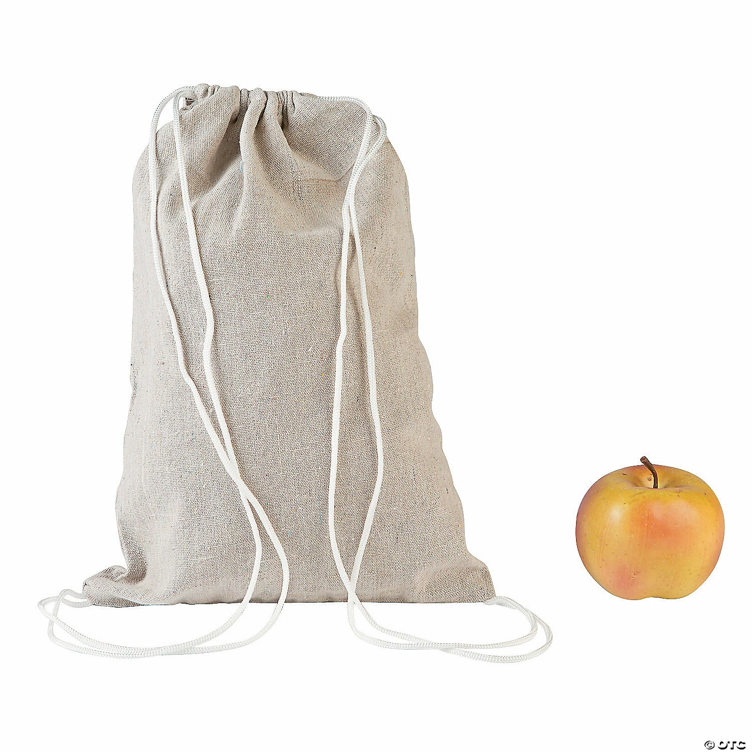 Buy 🥰 DIY Medium Canvas Drawstring Bags - 12 Pc. 🔥