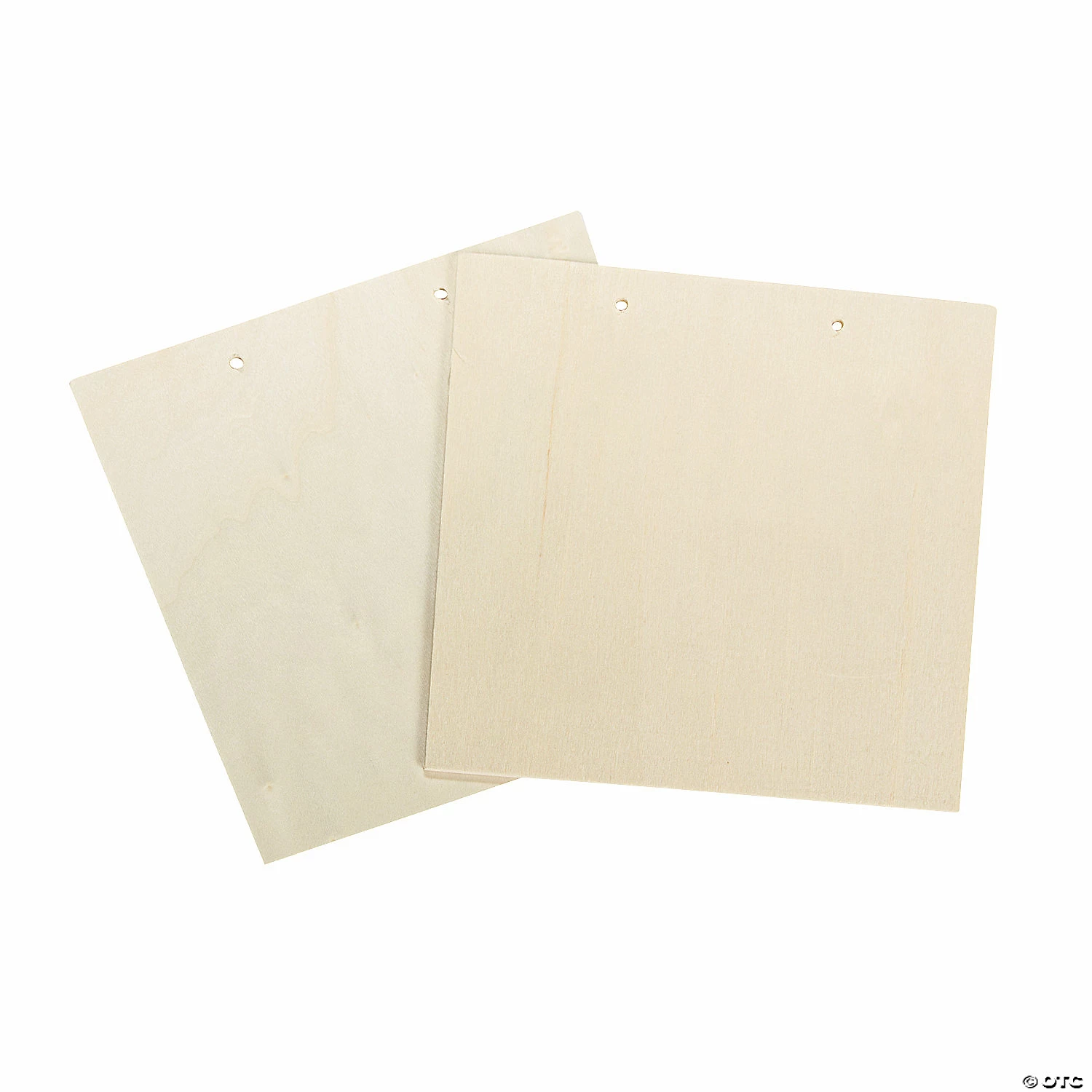 Discount ❤️ DIY Unfinished Wood Banner Squares - 12 Pc. ✔️