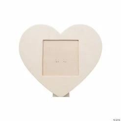 Cheapest ๐ฅฐ DIY Unfinished Wood Heart-Shaped Frames - 12 Pc. ๐คฉ