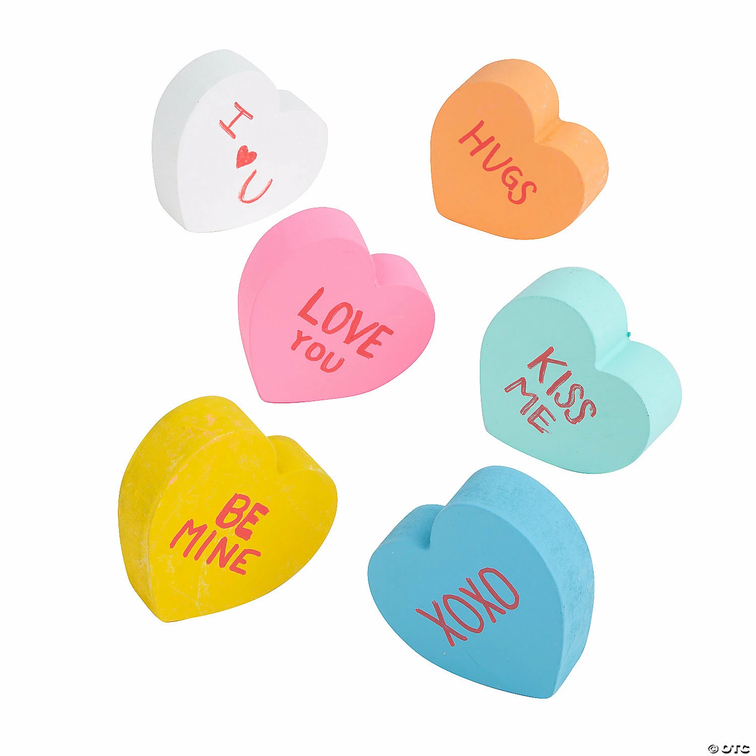 Brand new π DIY Unfinished Wood Heart Shapes β 6 Pc. β€οΈ - Image 2