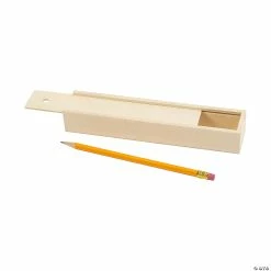 Outlet β DIY Unfinished Wood Pencil Boxes - 12 Pc. π―