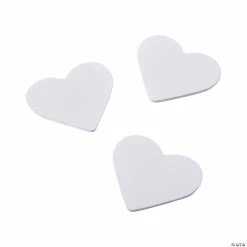 Hot Sale 😀 Drop Box Guest Book Heart-Shaped Cutouts - 100 Pcs. 🌟