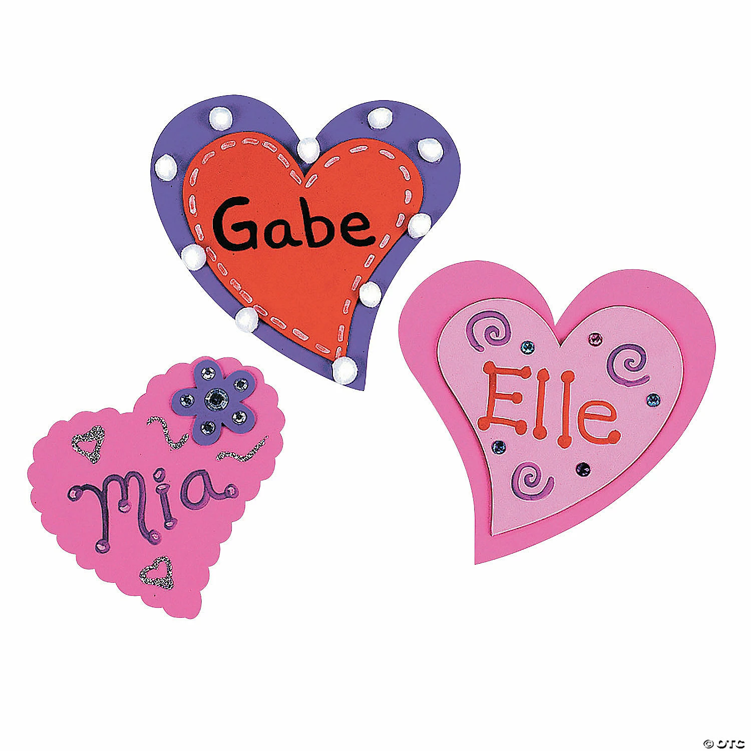 Coupon β€οΈ Fabulous Foam Jumbo Hearts - 24 Pc. π - Image 2