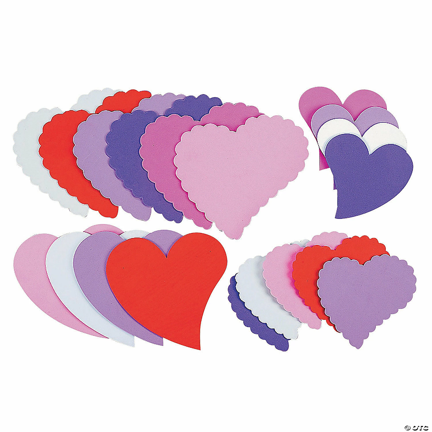 Coupon β€οΈ Fabulous Foam Jumbo Hearts - 24 Pc. π