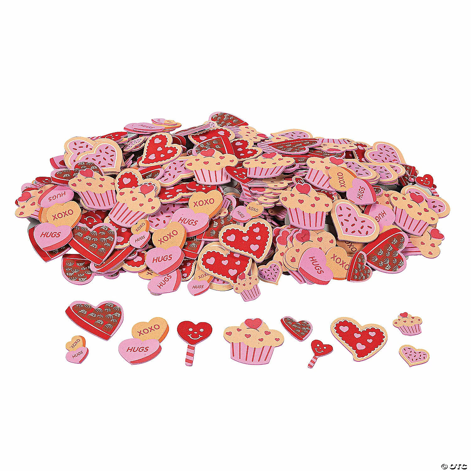 Top 10 โจ Fabulous Foam Self-Adhesive Valentine Cookie & ๐ฌ Candy Shapes - 500 Pc. ๐