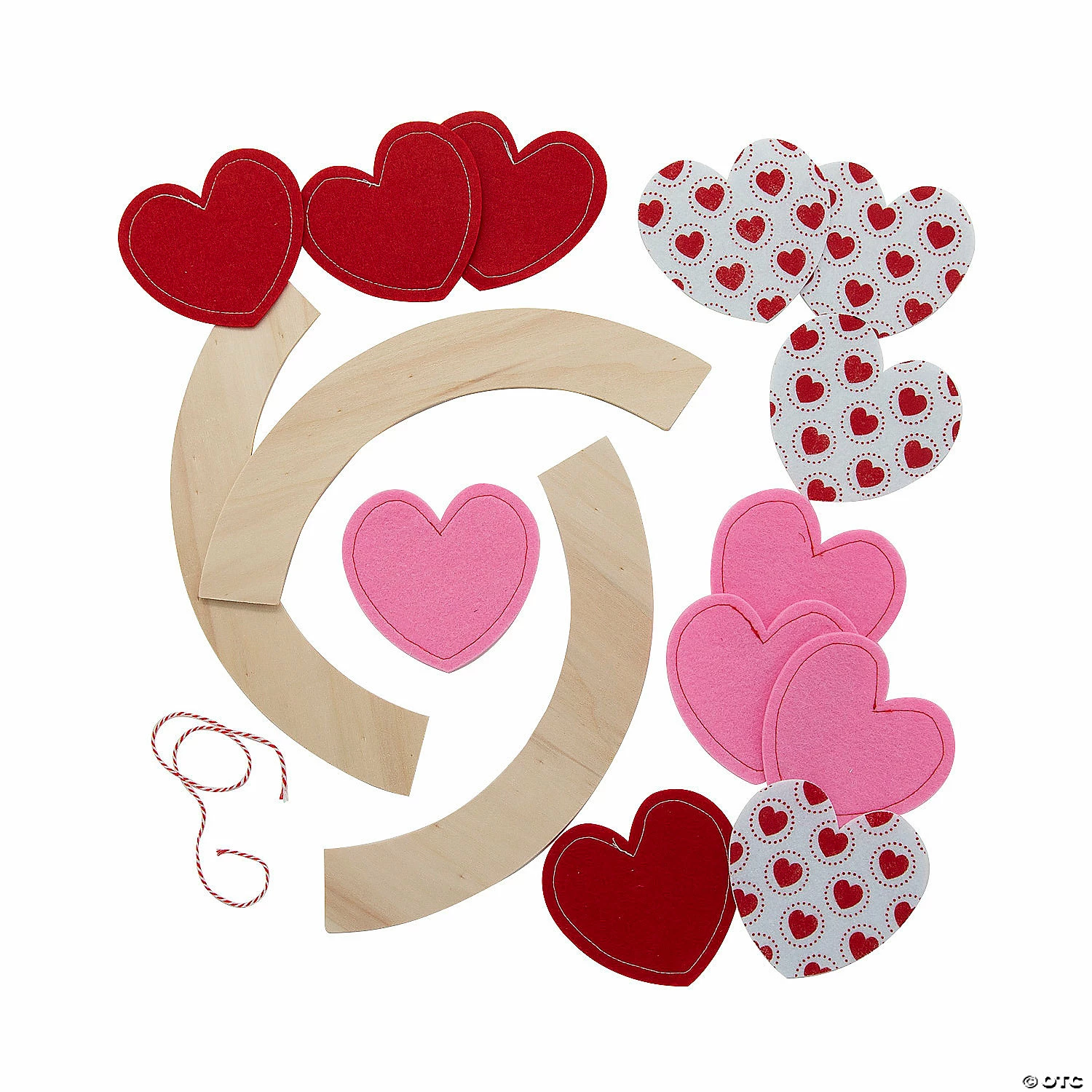 Deals β¨ Felt Valentine Wreath Craft Kit π― - Image 2