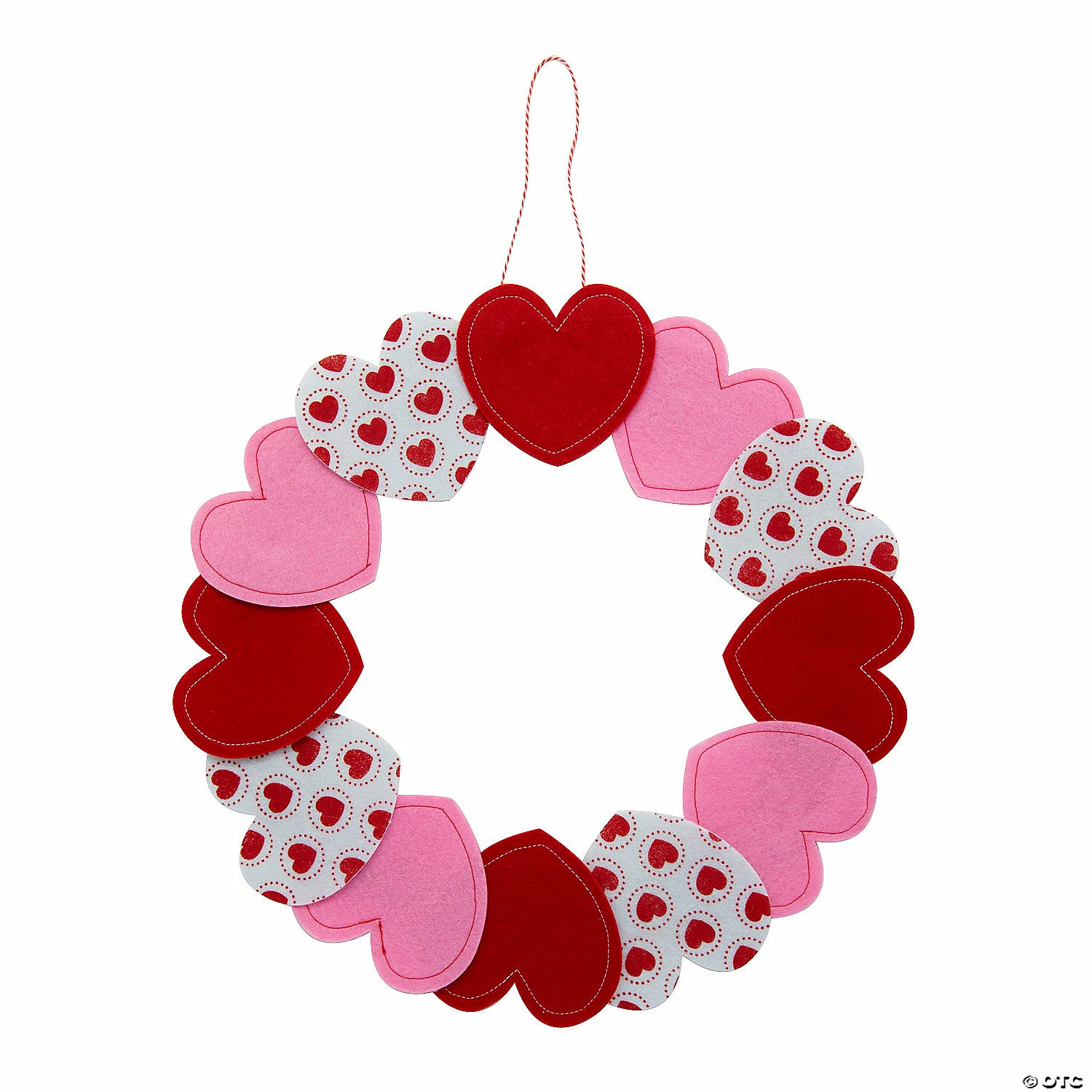 Deals β¨ Felt Valentine Wreath Craft Kit π―