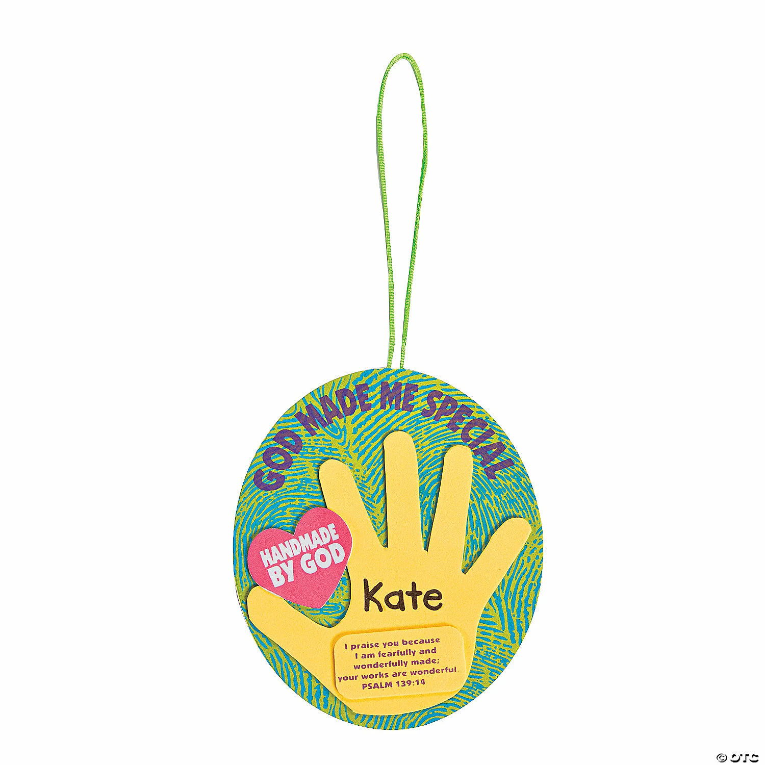 Deals π God Made Me Special Handprint Ornament Craft Kit - Makes 12 π€©