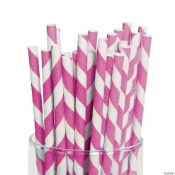 Brand new 🔥 Striped Paper Straws - 24 Pc. 🔥