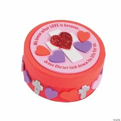 Best reviews of π Inspirational Valentine Prayer Box Craft Kit - Makes 12 β