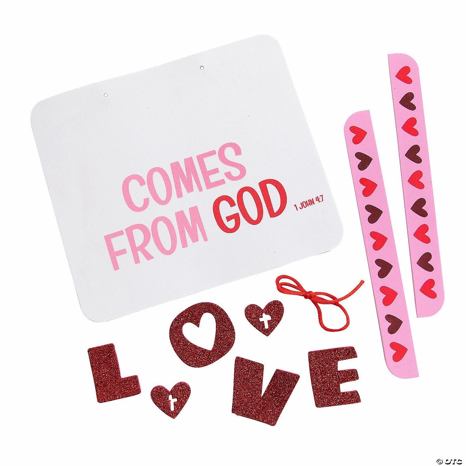 Promo π₯° Love Comes From God Sign Craft Kit - Makes 12 π - Image 2