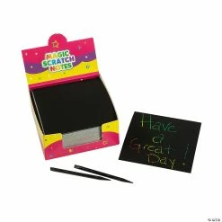 Budget 🥰 Magic Color Scratch Note Cube 😉