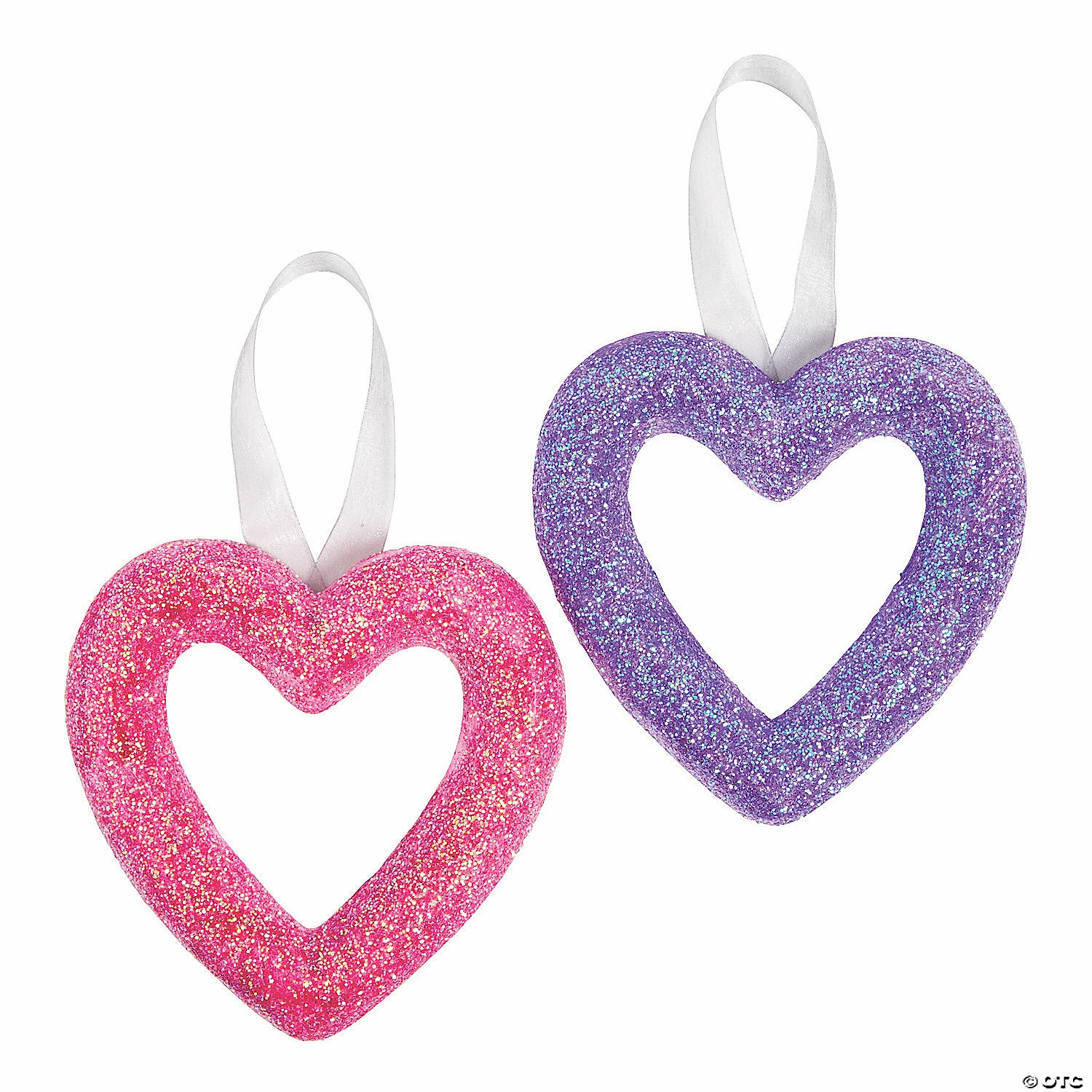Outlet ⌛ Mini Foam Heart Wreaths - 12 Pc. ⭐ - Image 2