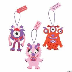 Wholesale ❤️ Monster Valentine Ornament Craft Kit - Makes 12 🔔