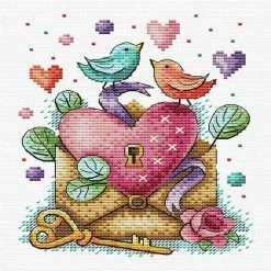 Buy ✨ MP Studia - Heart SM-602 Counted Cross-Stitch Kit 🎉