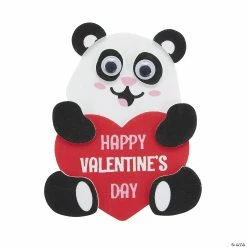 New π Panda Valentineβs Day Magnet Craft Kit - Makes 12 π