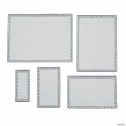 Buy ✔️ Pattern Rectangle Cutting Dies - 5 Pc. 🧨