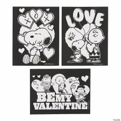 Brand new 🎁 Peanuts® Color Your Own Fuzzy Valentine's Day Posters - 24 Pc. 🥰