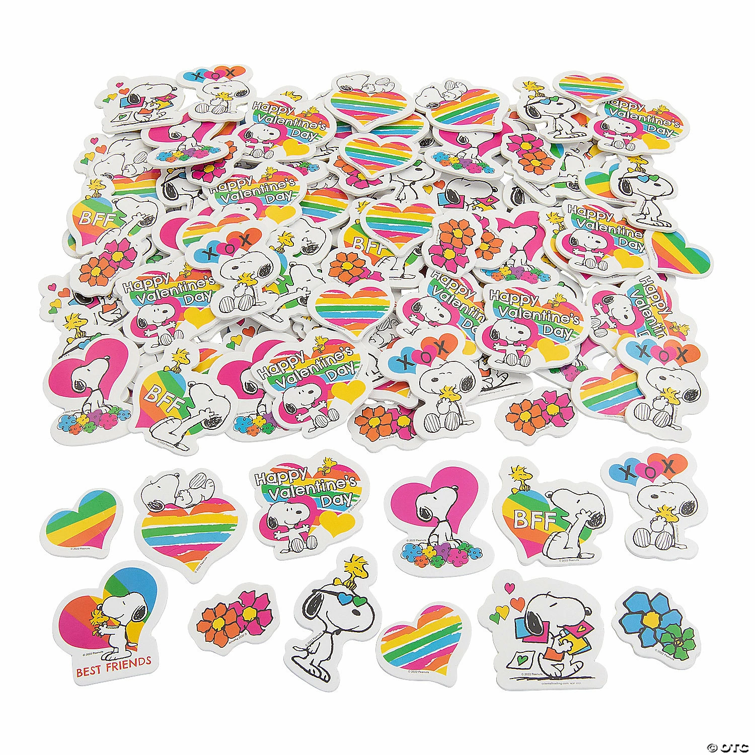 Hot Sale ๐ Peanutsยฎ Valentine Self-Adhesive Shapes โ 150 Pc. ๐