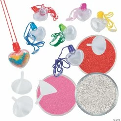 Buy 😉 Sand Art Valentine’s Day Craft Kit - Makes 24 ⌛