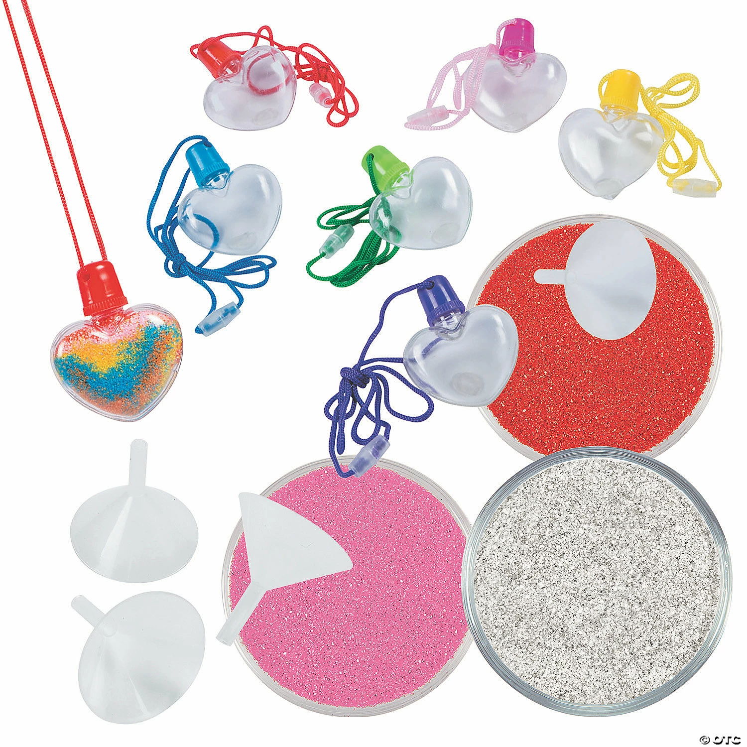 Buy 😉 Sand Art Valentine’s Day Craft Kit - Makes 24 ⌛