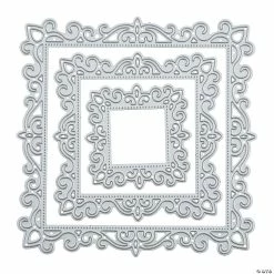 Outlet ✔️ Square Frame Cutting Dies - 3 Pc. 👍