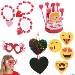 Best Sale π₯ Super Valentine Craft Assortment - Makes 72 π€©