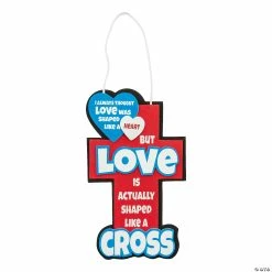 Cheap 🎁 The Shape of Love Sign Craft Kit - Makes 12 😉