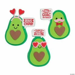 Top 10 😍 Valentine Avocado Magnet Craft Kit - Makes 12 😍